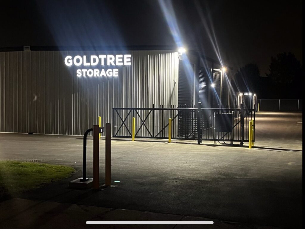 Well Lit Storage Facility